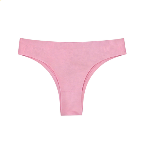 (7-color pack) Women's Seamless Partial Coverage Bikini Brazilian Briefs, Lightweight & Silky Underwear for Daily Wear