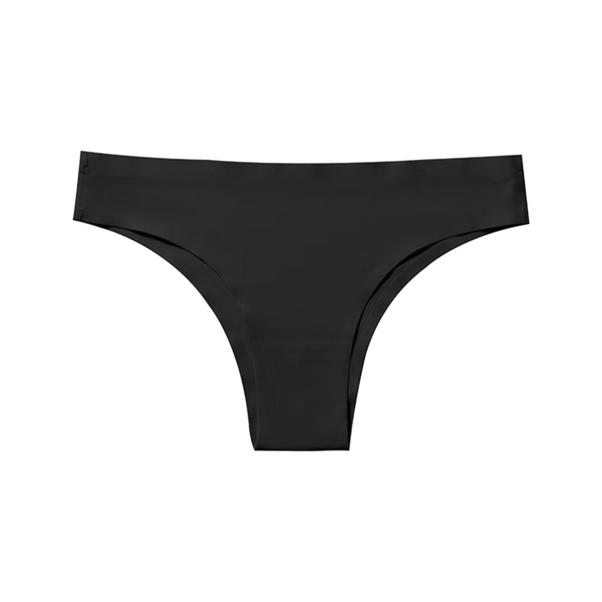 Women's Seamless Partial Coverage Bikini Brazilian Briefs, Lightweight & Silky Underwear for Daily Wear
