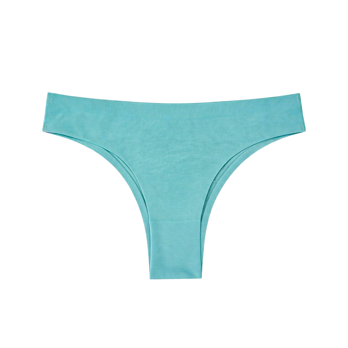 (7-color pack) Women's Seamless Partial Coverage Bikini Brazilian Briefs, Lightweight & Silky Underwear for Daily Wear