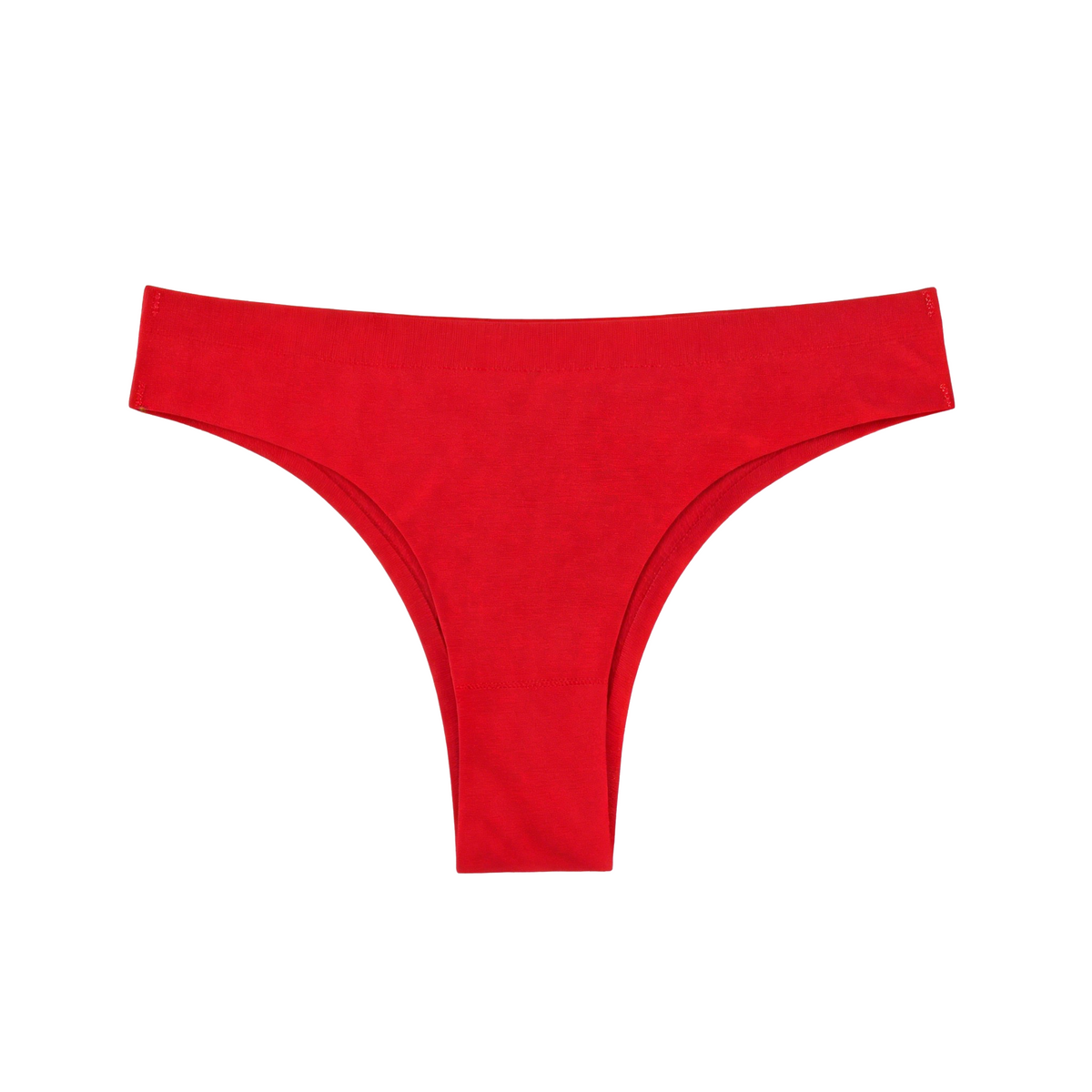 (7-color pack) Women's Seamless Partial Coverage Bikini Brazilian Briefs, Lightweight & Silky Underwear for Daily Wear