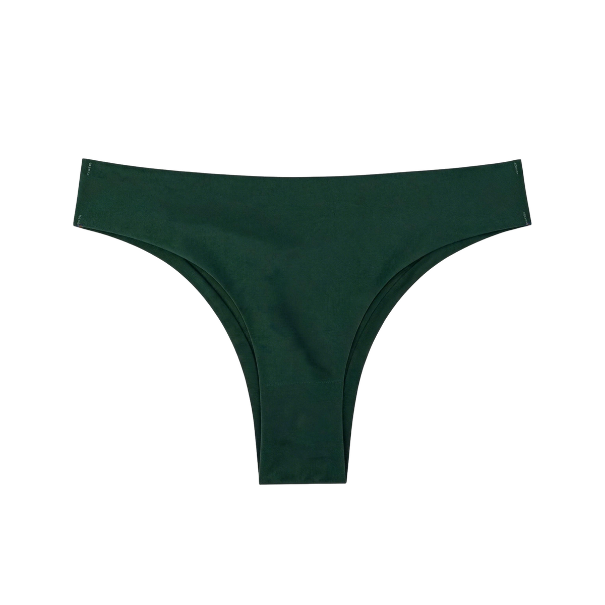 Women's Seamless Partial Coverage Bikini Brazilian Briefs, Lightweight & Silky Underwear for Daily Wear