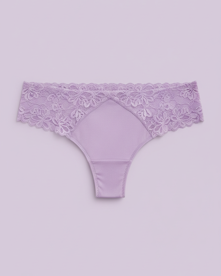 Lace Panel Cheeky Panty (test)